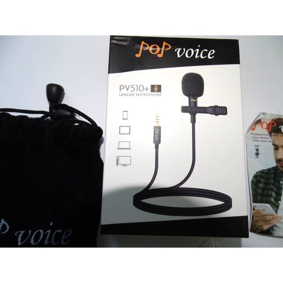 Lapel Microphone Pop Voice PV510 + - Picture 3 of 5